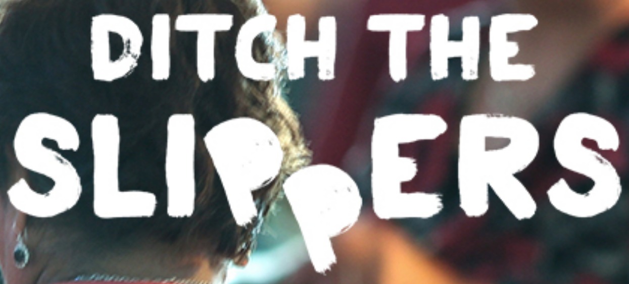 Ditch the Slippers logo